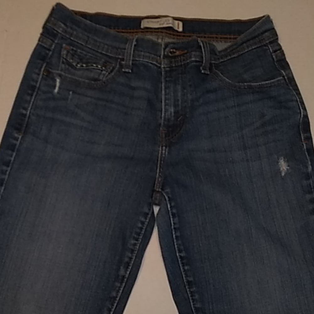 Levi 505 straight leg jeans. - Picture 9 of 11